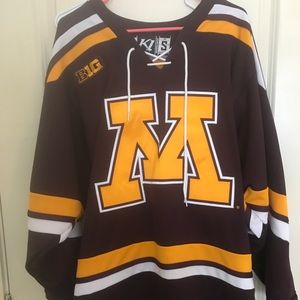 Golden gophers Minnesota hockey jersey